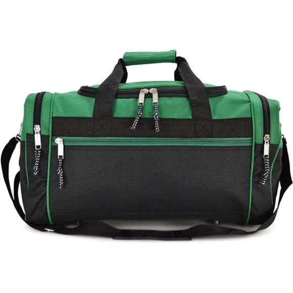 Other - SPORTS Duffle Bag Gym Bag Travel Duffel Adjustable Strap Green